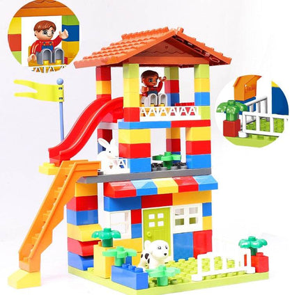 Puzzle building blocks assembly - Here2Save
