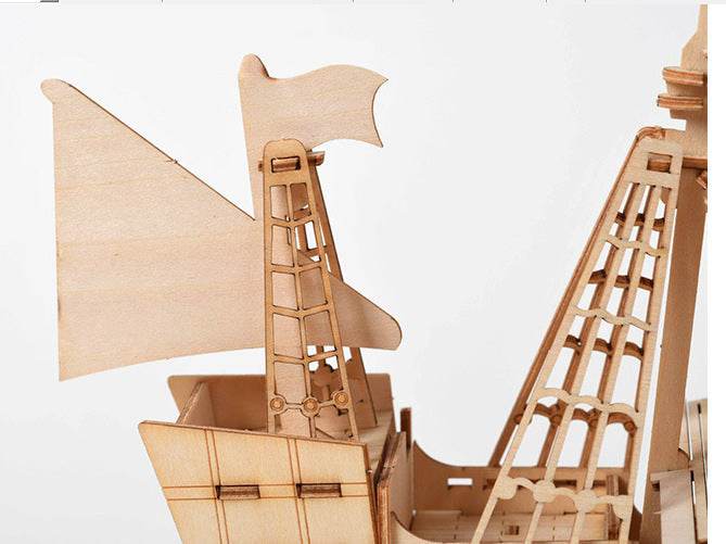 Three-dimensional model - sailing boat - Here2Save