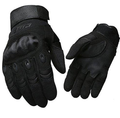Tactical Gloves Army Military Men Gym Fitness Riding Half Finger Rubber Knuckle Protective Gear Male Tactical Gloves - Here2Save