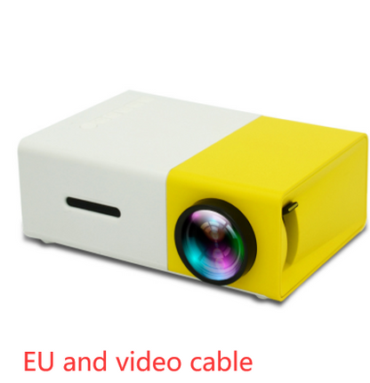 Proyector portátil 3D Hd Led cine en casa cine compatible con HDMI proyector de Audio Usb Yg300 Mini proyector