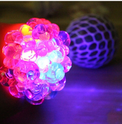 Mesh Ball Multi Color Vent Grape Ball  Squeezing Toys