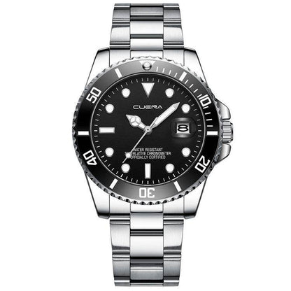 Quartz Watch Steel Band Calendar Fashion - Here2Save