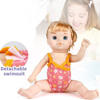 Electric floating swimming doll