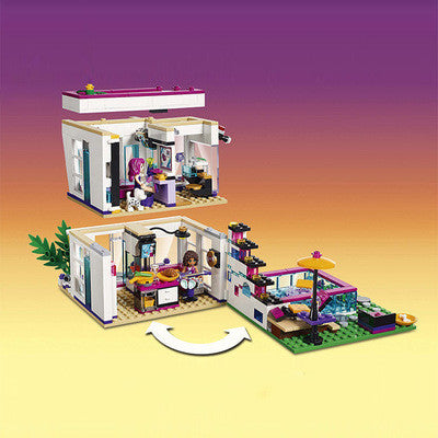 Big singer Liwei House building blocks toys