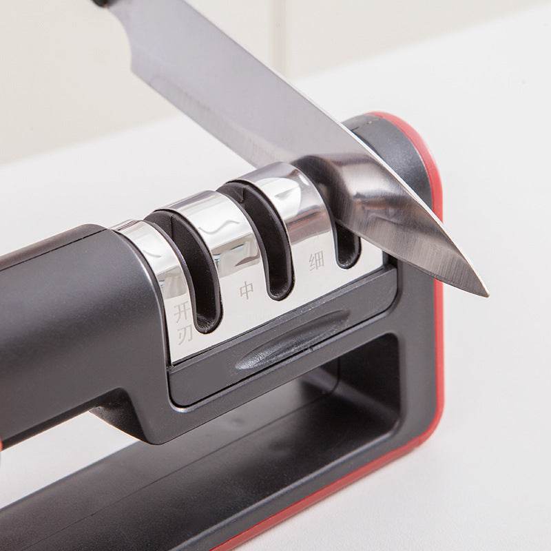 Professional Knife Sharpener Diamond Quick Professional 3 Stages Sharpener Knife Sharpening Tools Sharpening Stone - Here2Save