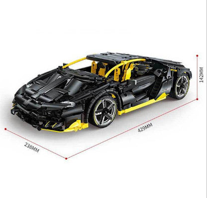 Puzzle Assembly Racing Toy Building Blocks - Here2Save
