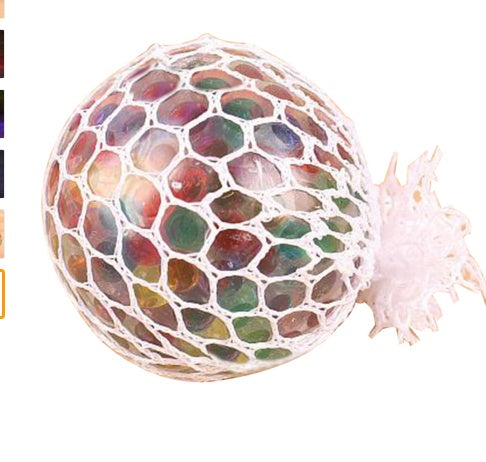 Mesh Ball Multi Color Vent Grape Ball  Squeezing Toys