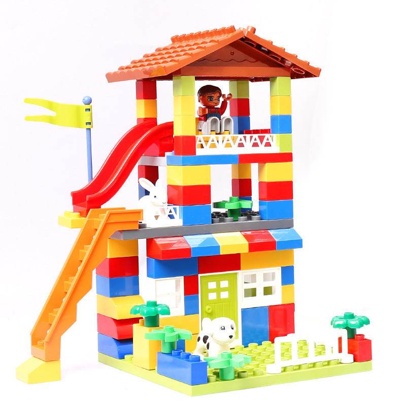 Puzzle building blocks assembly - Here2Save