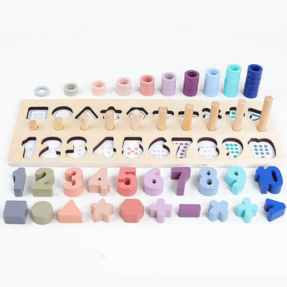Qiaozhimu digital shape logarithmic board - Here2Save