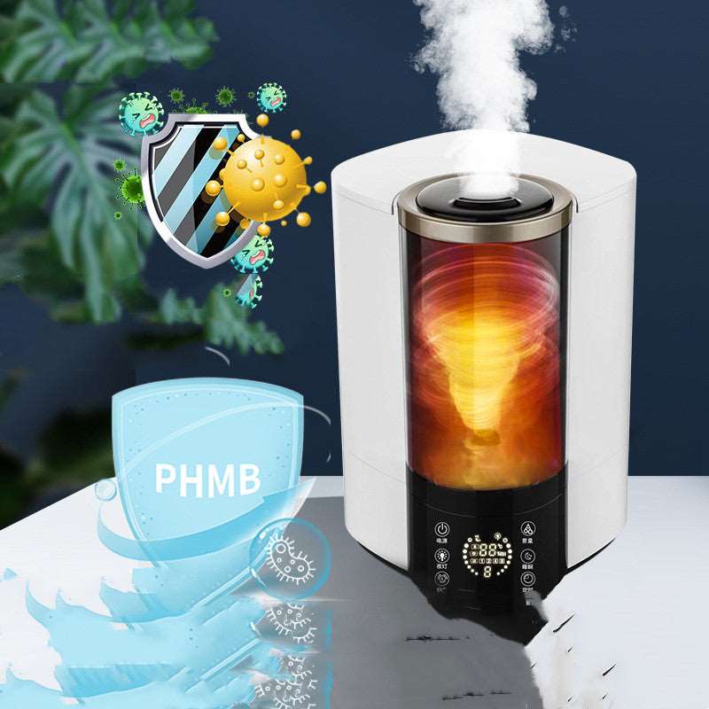 4.5L New Tornado Visual Fog Colorful Atmosphere Lamp Humidifier