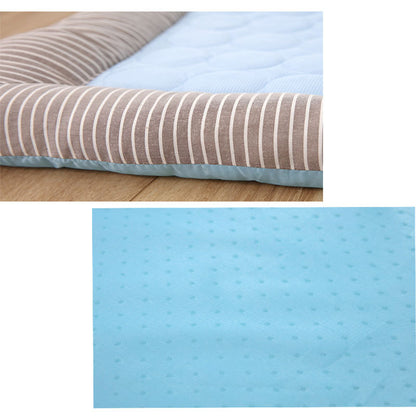 Almohadilla refrescante para mascotas, cama para perros, gatos, cachorros y gatitos, manta fresca para mascotas, Material de seda helada, suave para dormir en verano, rosa, azul, transpirable