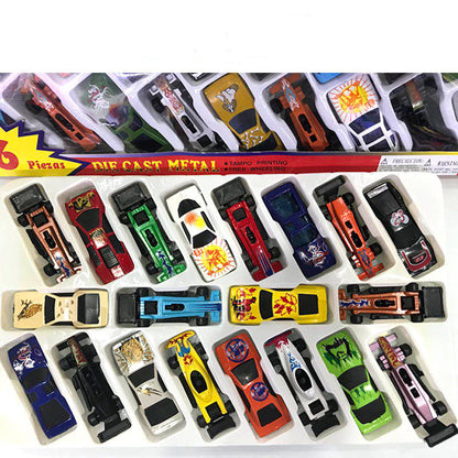 Children's Toy Car Alloy Inertia Car 20 Packs