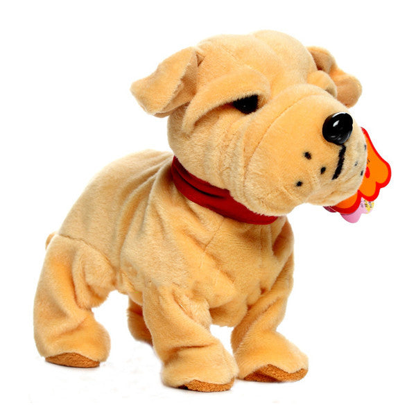 Voice Control Plush Mechanical Dog Doll