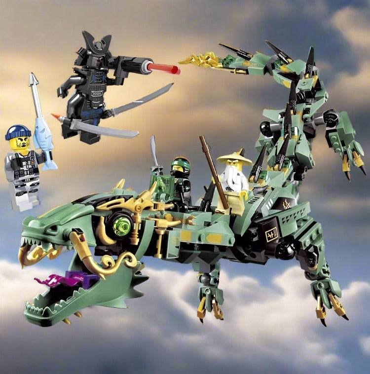Flying Mecha Dragon Assembled Building Block Toys - Here2Save