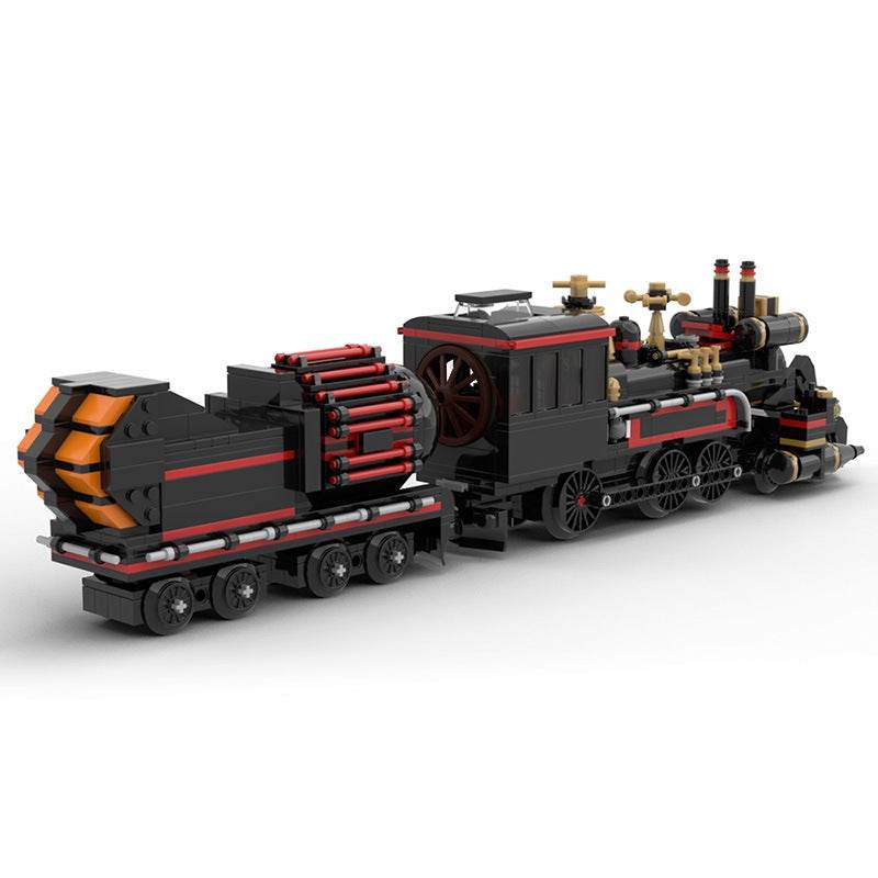 Small Particles Puzzle Toy Building Blocks MOC-41639 Back To The Future-Time Train - Here2Save
