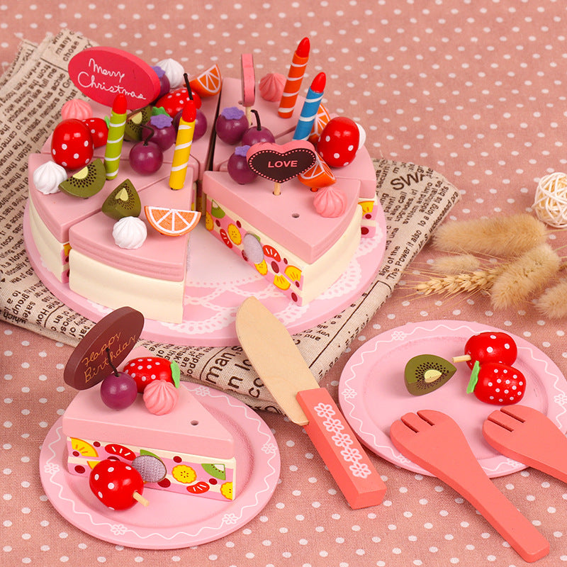 Kitchen Cut Birthday Gift Cake Set Children'S Toys