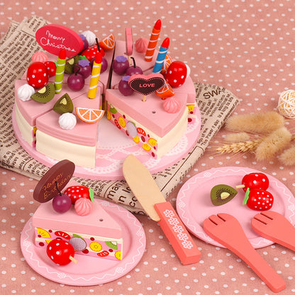 Kitchen Cut Birthday Gift Cake Set Children'S Toys