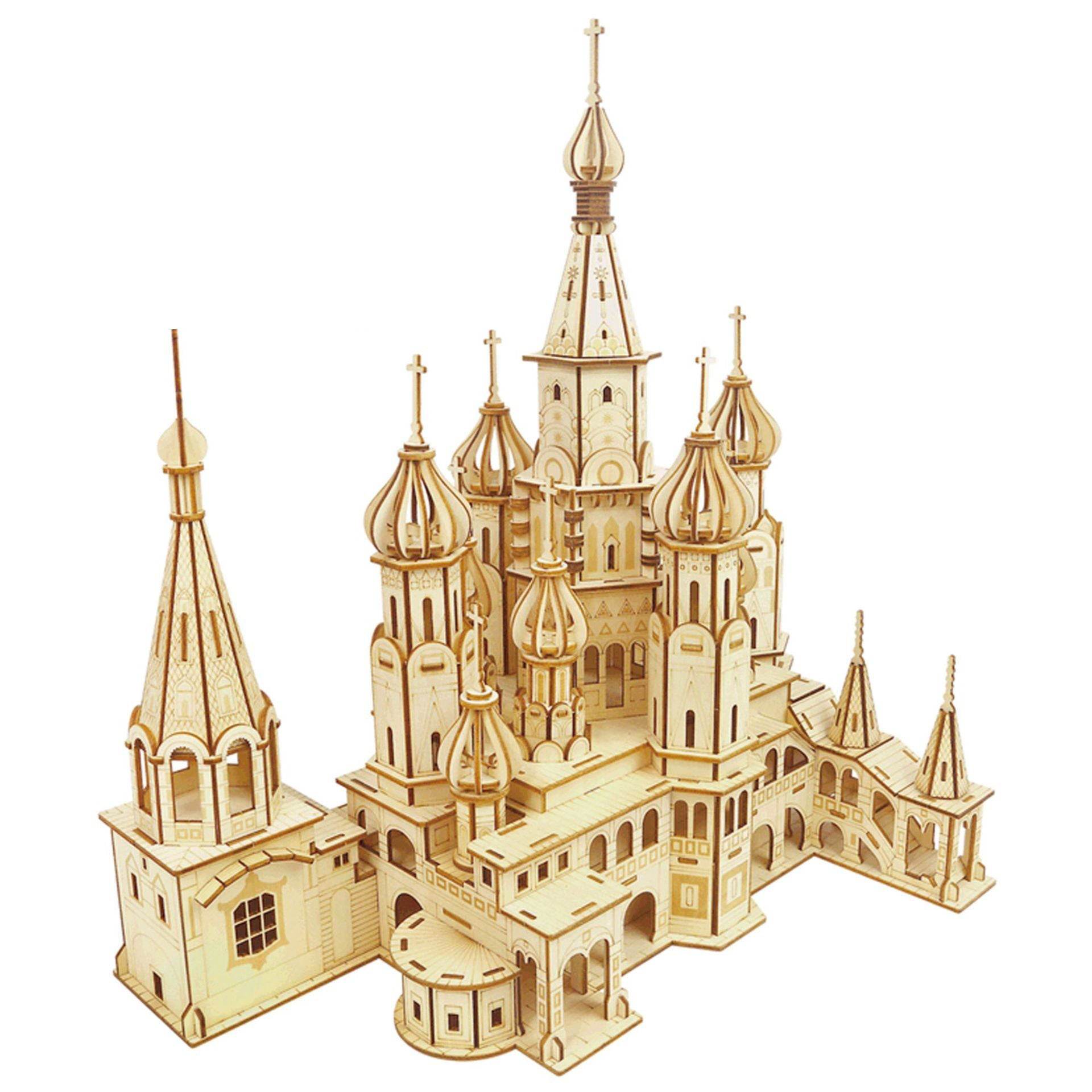 Three-Dimensional Puzzle Model Of Saint Basil's Cathedral - Here2Save