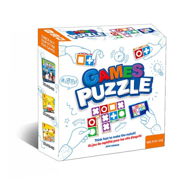 Spatial Logical Thinking Board Game Matckmednssl Matching Master Early Childhood Education Educational Toys - Here2Save