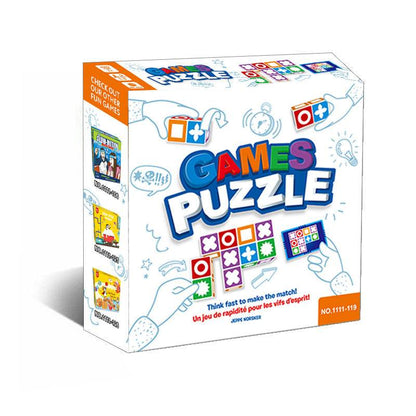 Spatial Logical Thinking Board Game Matckmednssl Matching Master Early Childhood Education Educational Toys - Here2Save