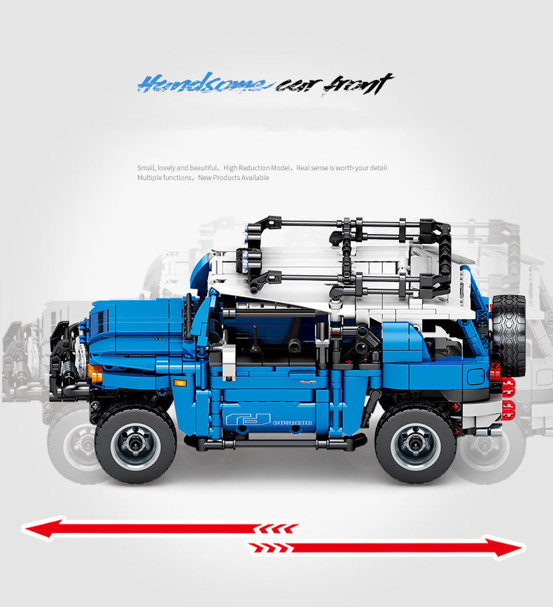 Building Block Off-road Vehicle Model Toy