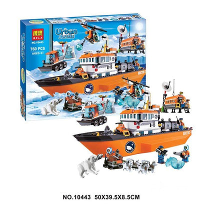Polar Expedition Series Assembled Building Block Toys - Here2Save