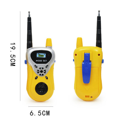 Cross-Border Exclusively For Children's Mini Walkie-Talkie Toys 2 Sets Of Wireless Smart Phone Parent-Child Interactive Outdoor Toys