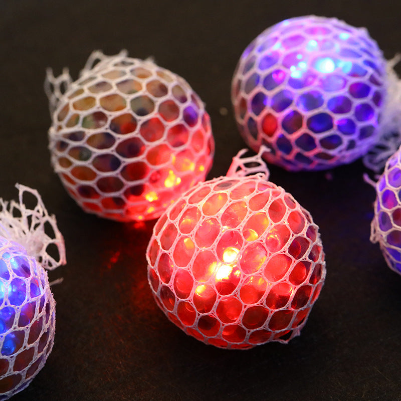 Mesh Ball Multi Color Vent Grape Ball  Squeezing Toys