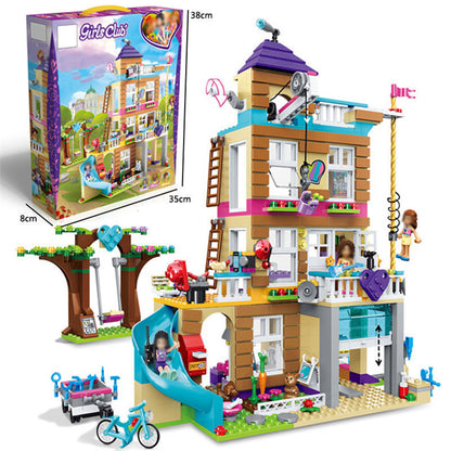 Compatible With  Block Girl Series Aisha Castle Romance Assembled Children'S New Year Toy Gift