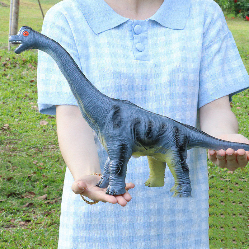 Children's Large Simulation Tyrannosaurus Soft Rubber Dinosaur Toy