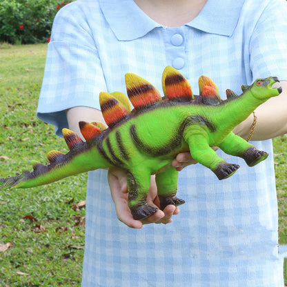 Children's Large Simulation Tyrannosaurus Soft Rubber Dinosaur Toy