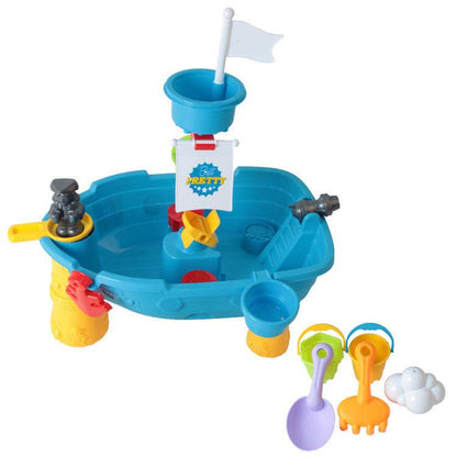 Summer Children'S Outdoor Large Play Sand And Water Beach Table - Here2Save