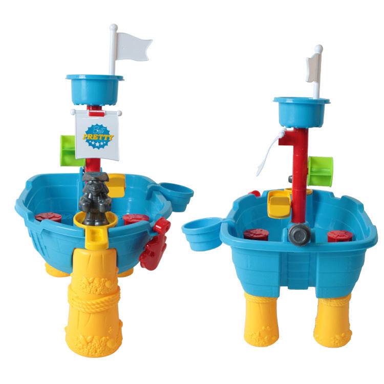 Summer Children'S Outdoor Large Play Sand And Water Beach Table - Here2Save