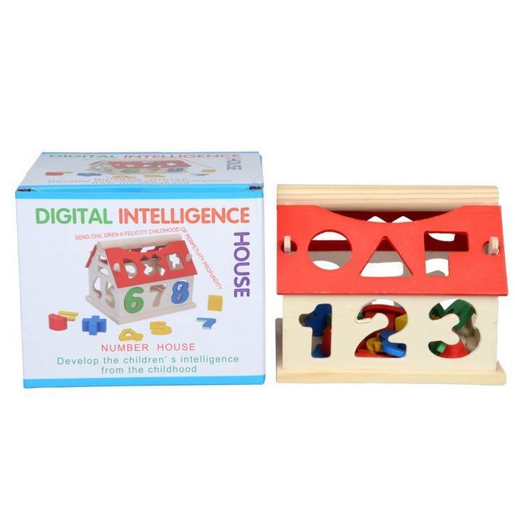 Children's building block toys, educational digital house toys - Here2Save