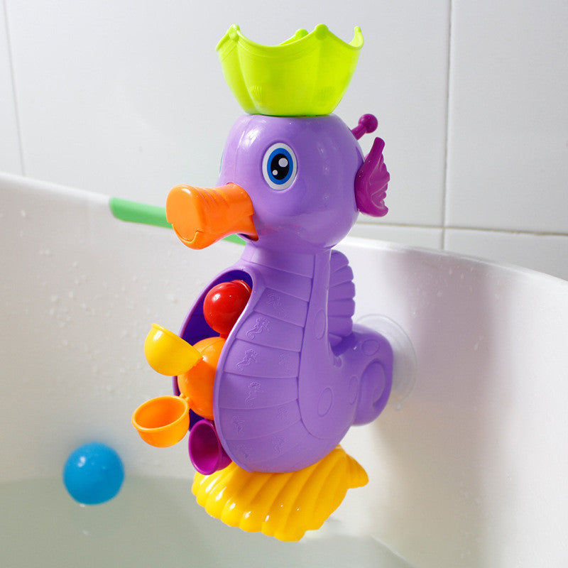 Baby Bath Toy Set With Rhubarb Duck