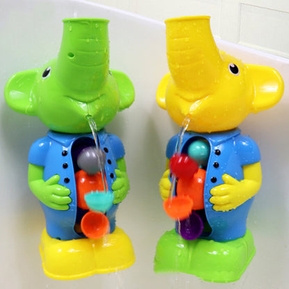 Baby Bath Toy Set With Rhubarb Duck