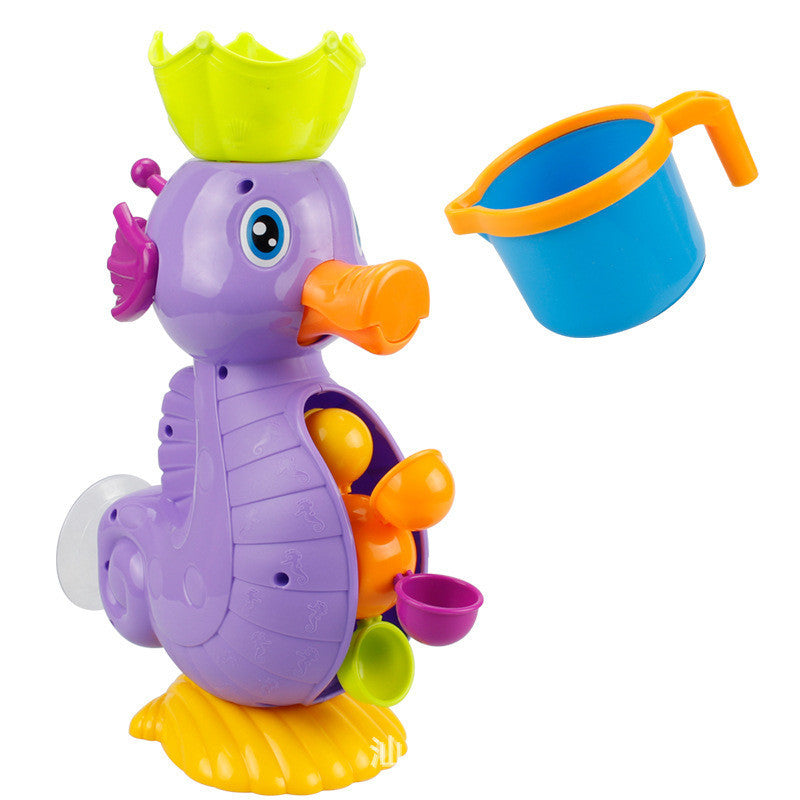 Baby Bath Toy Set With Rhubarb Duck