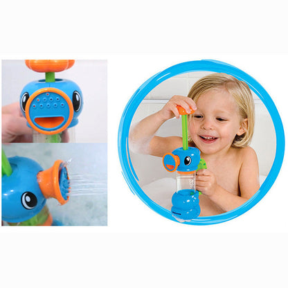 Baby Bath Toy Set With Rhubarb Duck