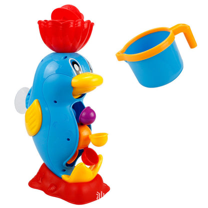 Baby Bath Toy Set With Rhubarb Duck