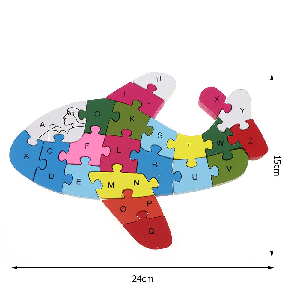 26 English Alphanumeric Enlightenment Cognitive Toys