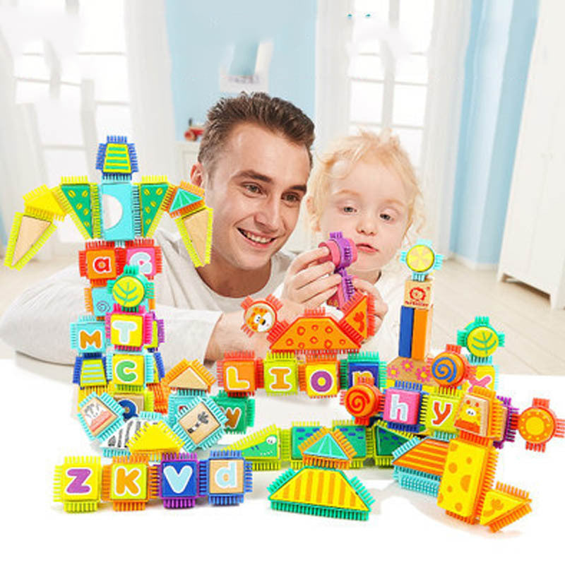 Infant Enlightenment Cognitive Alphabet Animal Building Block