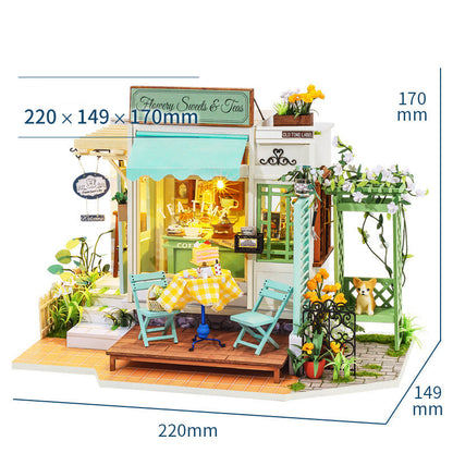 Hut Handmade Model Art House Leisure Time Afternoon Tea