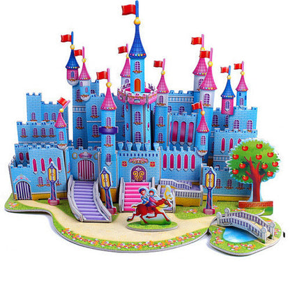 Children's 3D Puzzle Paper Educational Toys