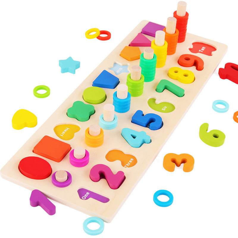 Qiaozhimu digital shape logarithmic board - Here2Save