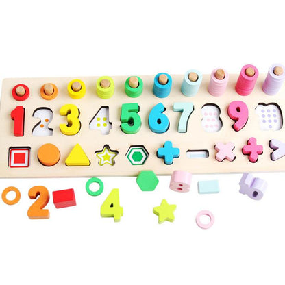 Qiaozhimu digital shape logarithmic board - Here2Save