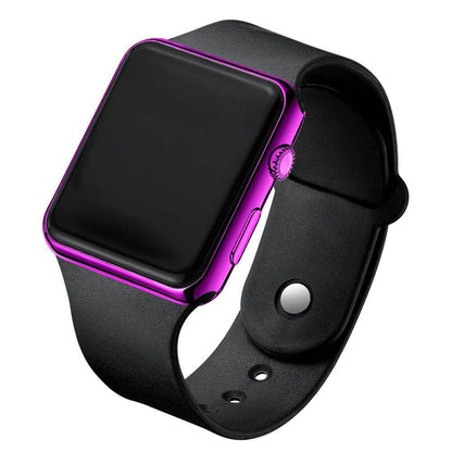 Square Electroplated LED Digital Watch - Here2Save