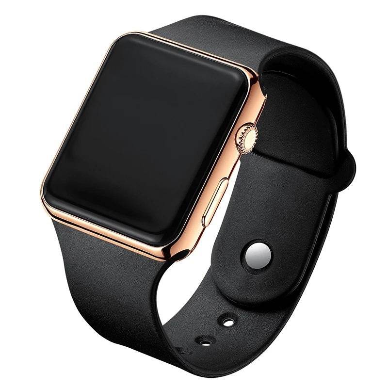 Square Electroplated LED Digital Watch - Here2Save