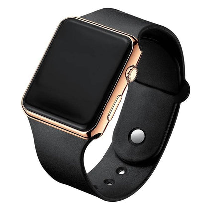 Square Electroplated LED Digital Watch - Here2Save