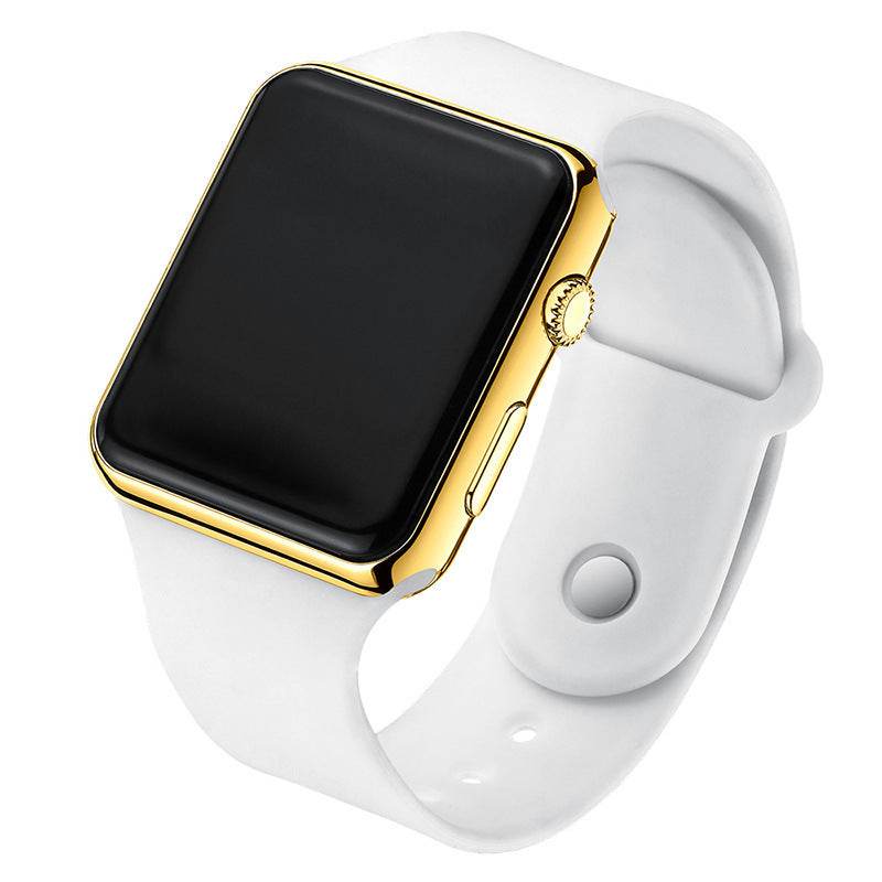 Square Electroplated LED Digital Watch - Here2Save
