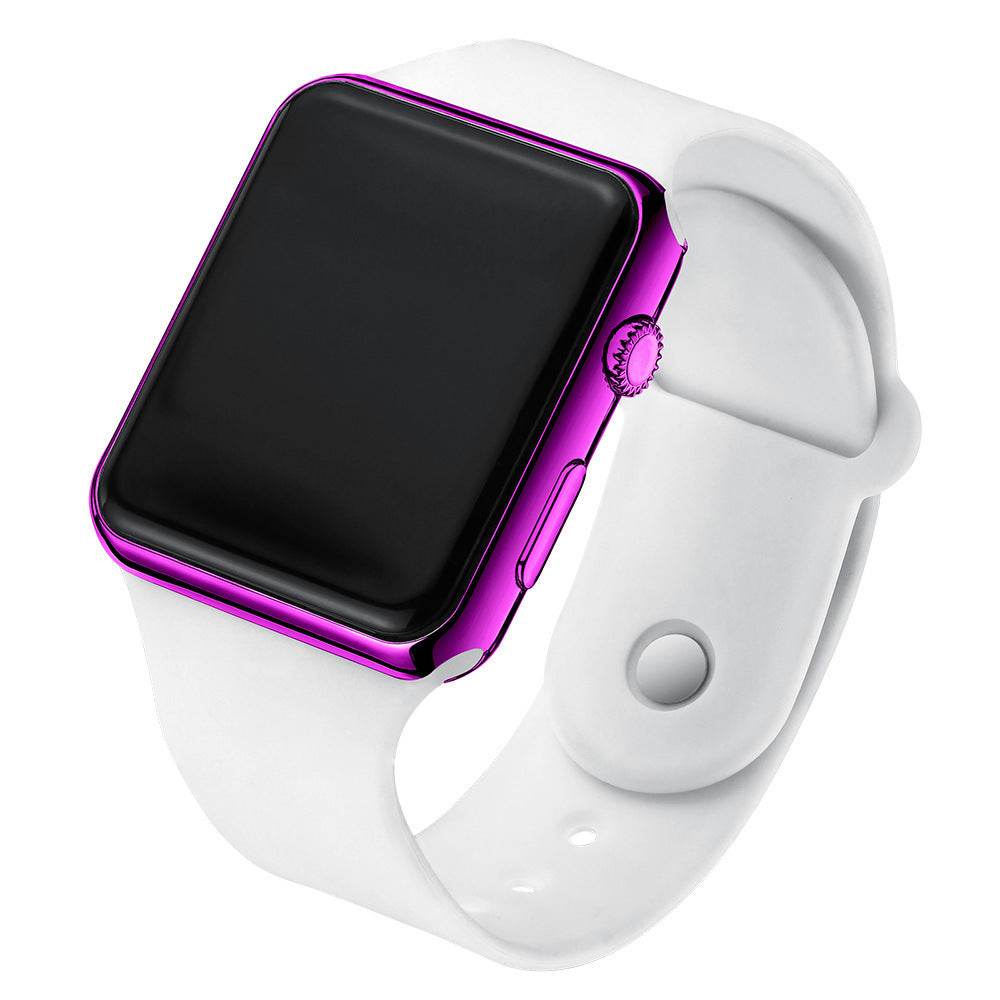 Square Electroplated LED Digital Watch - Here2Save